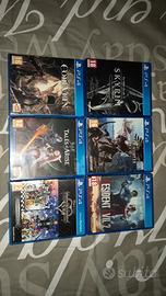 Lotto PS4 Skyrim Monster Hunter Kingdom Resident  