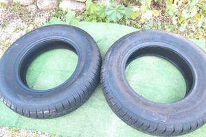 coppia gomme invernali 135/80 r13 come nuove 