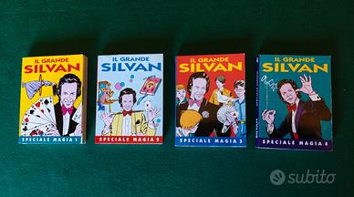 4 VOLUMETTI IL GRANDE SILVAN - inserti Topolino