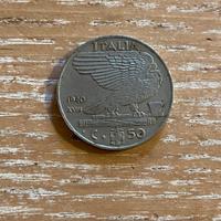 VITTORIO EMANUELE III 50 CENTESIMI