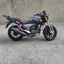 Keeway KRV 125 appena revisionata