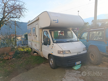 Camper mansardato Fiat Carioca 10 6 posti