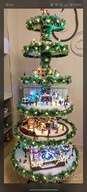 albero di natale con giostrine