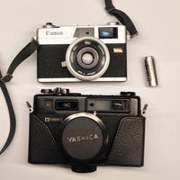 Yashica Electro 35 GTN e Canonet 28