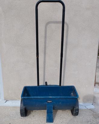 Carrello spargi semi grano sale Einhell