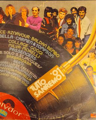 VINILE TUTTO SANREMO '01
