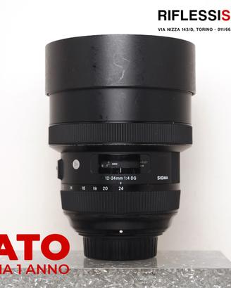 Usato sigma 12-24mm f/4 dg hdm per nikon f