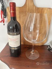 8 CALICI GIGANTI PER VINO capienza piu di 1litro