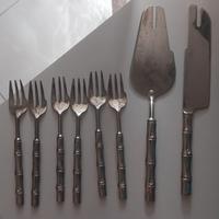 Set da dolce in Silver Plate "La S. Marco"