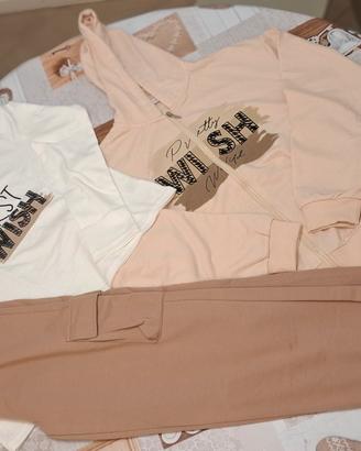 Set felpa e pantalone