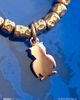DoDo ciondolo Gufetto oro 18 kt