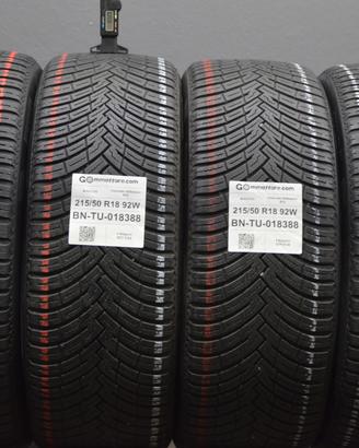 4 Pneumatici 215/50 R18 Pirelli Cinturato Allseaso