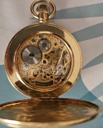 orologio tasca scheletrato 