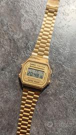 OROLOGIO CASIO A168 GOLD ILLUMINATOR