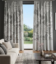 3 grandi teli tenda originali vintage 