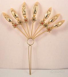 ELEGANTE FERMAGLIO TAILANDESE PER CAPELLI.