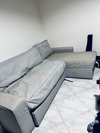 Divano letto 3 posti con  chaise longue