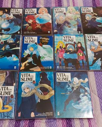 Vita da Slime - 15 volumi (manga incompleto)