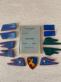 Ruolino + mostrine + stemma anno 1964