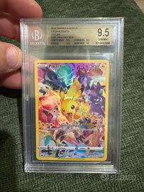 Pokemon pikachu zenit regale bgs 9.5