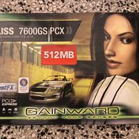 Scheda video Nvidia geforce 7600 gs pcx 512 MB