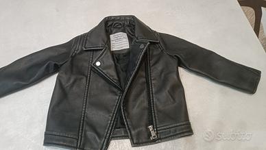 Giacca in pelle bambino