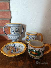 Lotto ceramiche Deruta