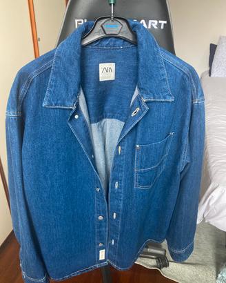 Giacca jeans uomo zara