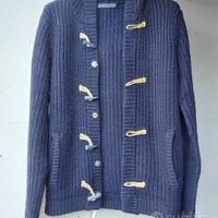 Cardigan con cappuccio da uomo. 