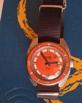 Jenny diver automatic swiss anni '60 da collezione