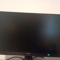 Monitor 24" Philips + 2 casse trust