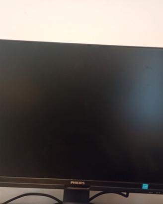 Monitor 24" Philips + 2 casse trust