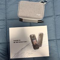 Insta360 x5 + kit moto NUOVA