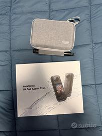 Insta360 x5 + kit moto NUOVA