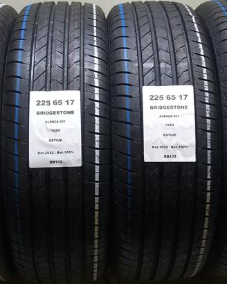 4 GOMME 225 65 17 BRIDGESTONE RB112
