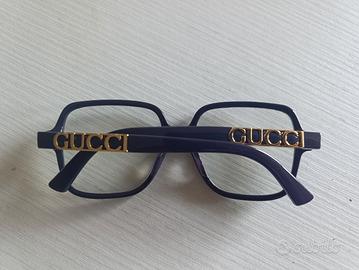 Occhiali da vista Gucci viola e oro ORIGINALI 