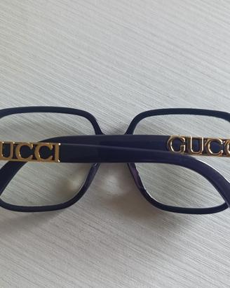 Occhiali da vista Gucci viola e oro ORIGINALI 