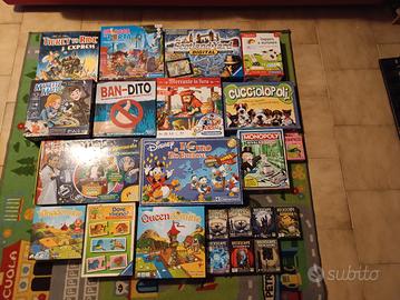 Giochi da tavolo in lotto o singoli varie età 