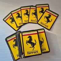 Carte da gioco Ferrari vintage rare anni 70