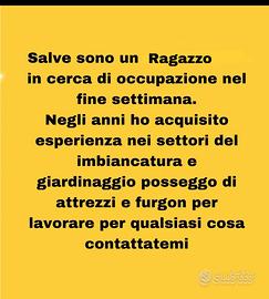 Lavoro fine settimana