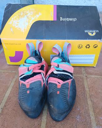 scarpe arrampicata la sportiva solution comp 34.5