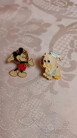  Collezioni Set 2 pz Spille Disney argento 800 