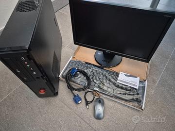 PC 8Gb ram, HDD 1Tb, DVD-RW LG + monitor Acer