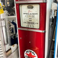 Distributore pompa di benzina vintage gilbarco