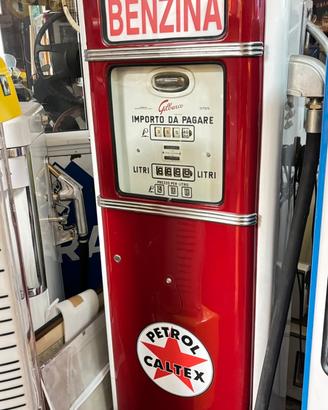Distributore pompa di benzina vintage gilbarco