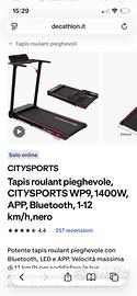 Tapis roulant decathlon