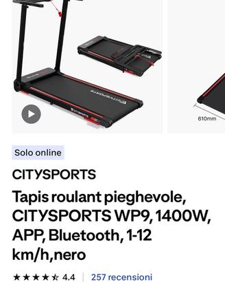Tapis roulant decathlon