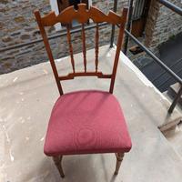 6 Sedie vintage rosse