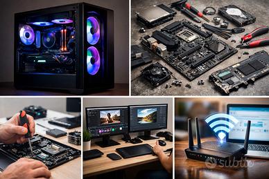 Assistenza PC - Assemblaggio, Riparazioni ecc