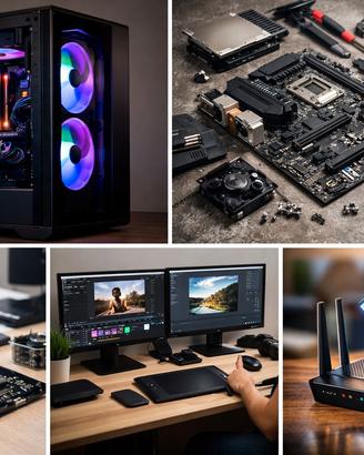 Assistenza PC - Assemblaggio, Riparazioni ecc